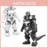 Majestic King Kong Godzilla Figure Statue With Intricate Anime Doll Design