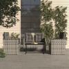 Vidaxl 4-Cz. Garden Lounge Set, Cushions, PE Rattan, Grey