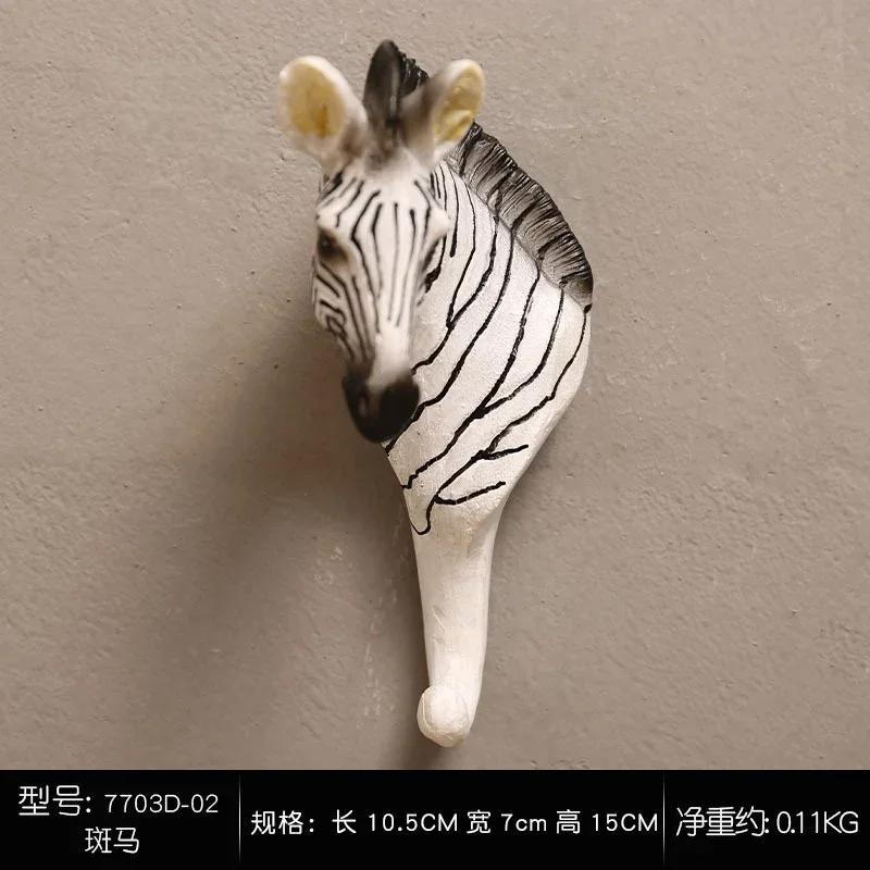 Vintage Animal Hooks Personalized Wall-Hanging Ornaments Functional & Fun Decor