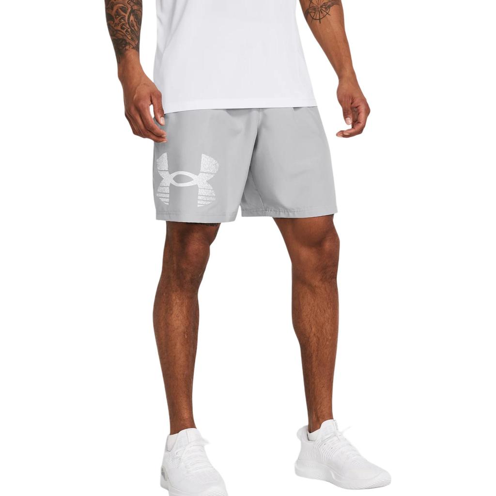 Under Armour Woven Series UA Tech Graphic Shorts Men Shorts Gray 1377139-011