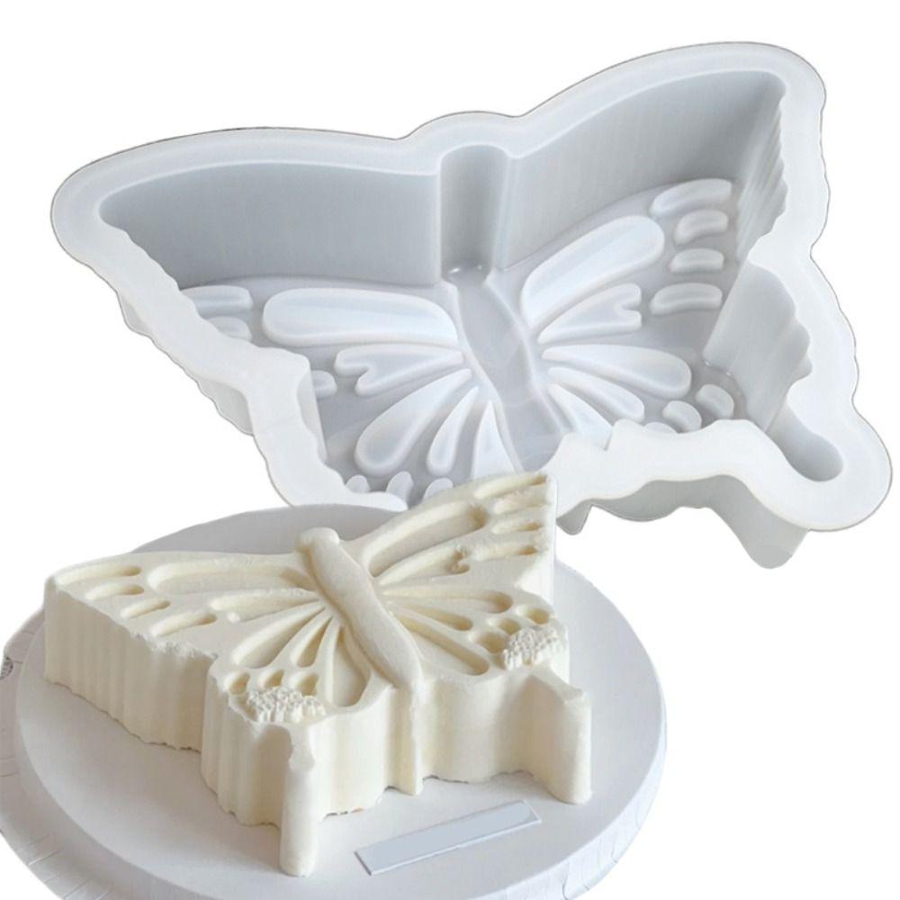 Bakeware Mousse Mold 3D Dessert Mould Chocolate Butterfly Shaped Cake Mold  Kitchen