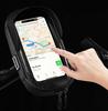 Koundeneko Bicycle Smartphone Holder with Rain Cover, Mobile Holder, Light