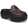 Crocs Eleganckie Proste Klapki Damskie z Zakrytymi Palcami Zapobiegające Otarciom Czarne 210366-0ZR