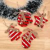 Christmas Decorations for Home Miniature Five-pointed Star Ornaments for Decorating Christmas Trees Creating a Party Atmosphere