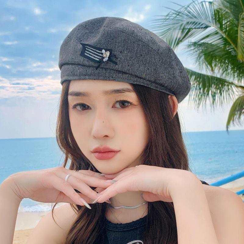 Hat Japanese Versatile Sweet Ins Beret Literary Temperament Bud Hat Tide