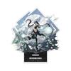 Wuthering Waves Acrílico Anime Jogo Produtos Relacionados Chaveiro Suporte Placa de Modelo Decoração de Mesa Presente Expositores de Figuras Ornamentos