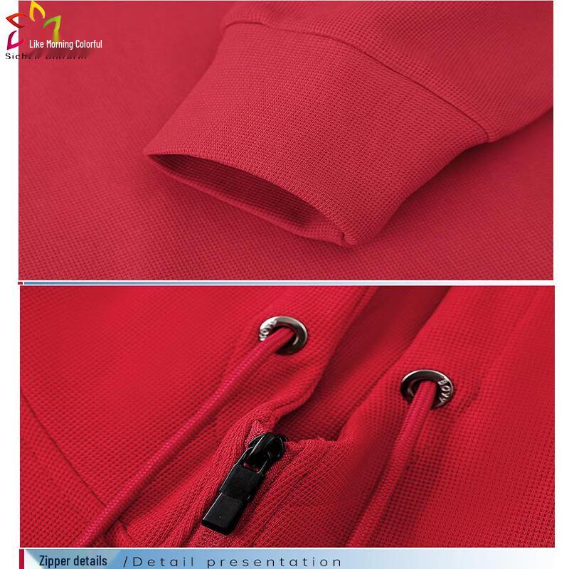 Унисекс свободный тяжелый худи на молнии M