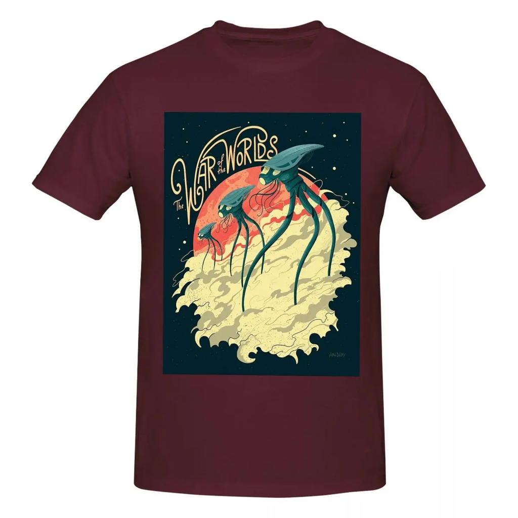 War Of The Worlds Tshirt For Unisex Cotton Oversized T Shirts Unisexs Tees Short Oneck Summer Clothes Tops S6xl