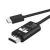 USB Type C To HDMI Conversion Cable - 1M [4K@30Hz Video Output / Mirroring] HDMI Type-C Connection Cable Adapter, Plug & Play, No Setup Required,