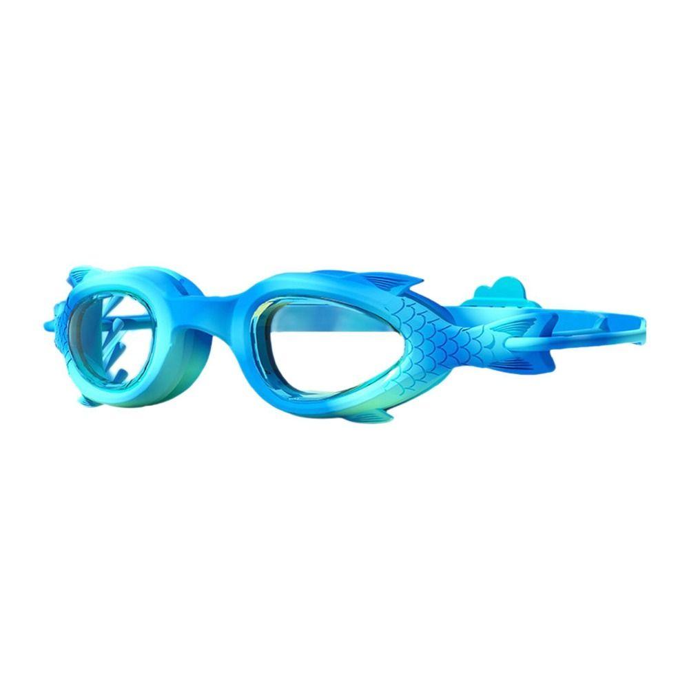 Anti Fog Swimming Goggles Waterproof Swim Cap Goggles Set Training Goggles  Children Swimming