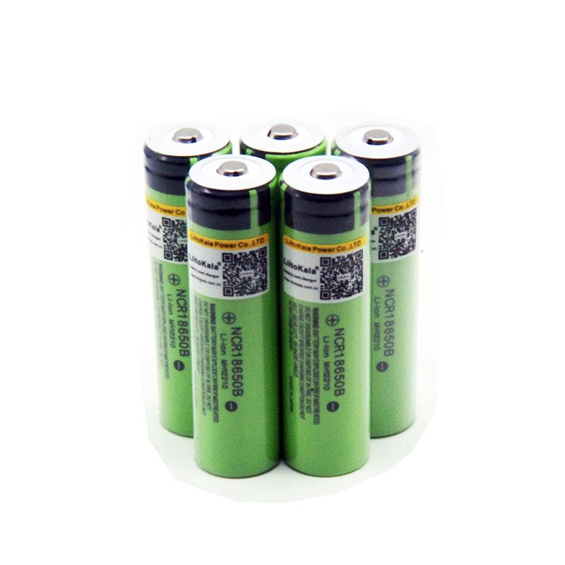 LiitoKala NCR18650B 3400mAh 3.7V Lithium Battery for High-Power Flashlights