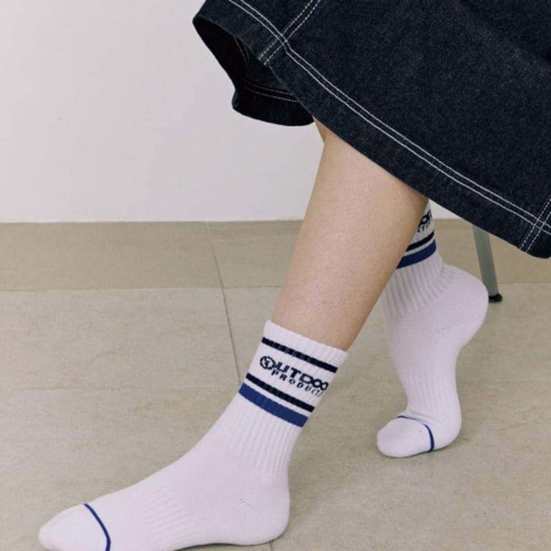 OUTDOOR PRODUCTS Record Double Cushion Crew 5-Pack