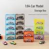 Transparent Dustproof Stackable Display Box for Hot Wheels and Tomica Alloy Car Models