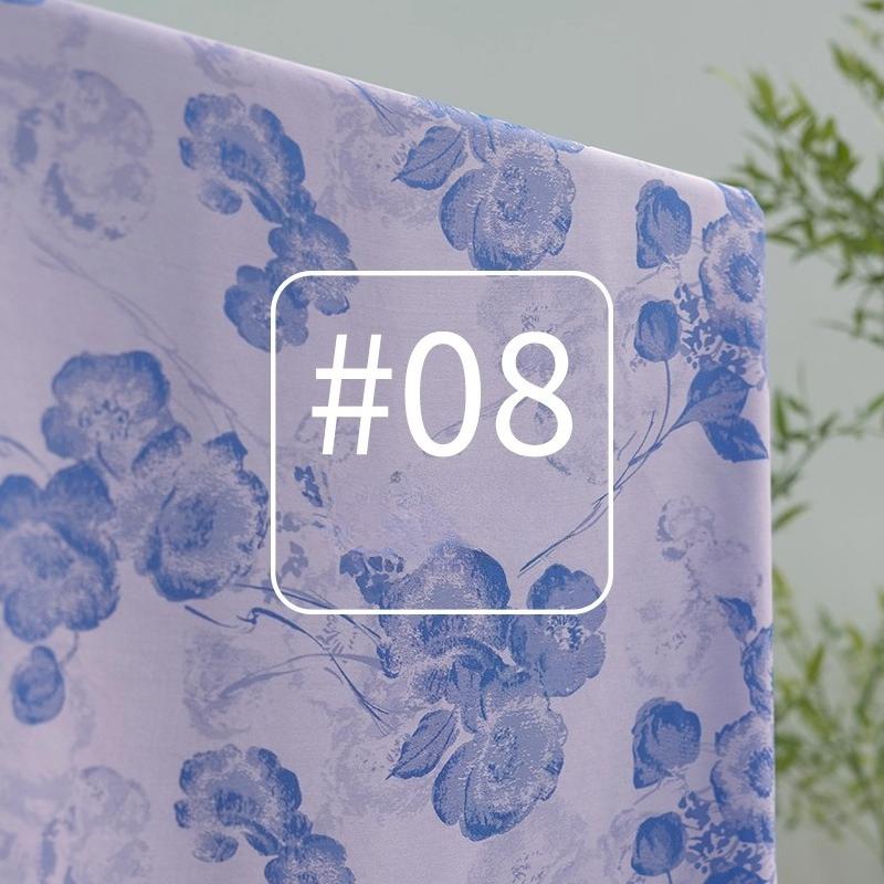 100x140cm Butterfly Yarn Dyed Jacquard Fabric Chinese Style Skirt Clothing Colorful Brocade Handmade Diy Sewing Cloth Material