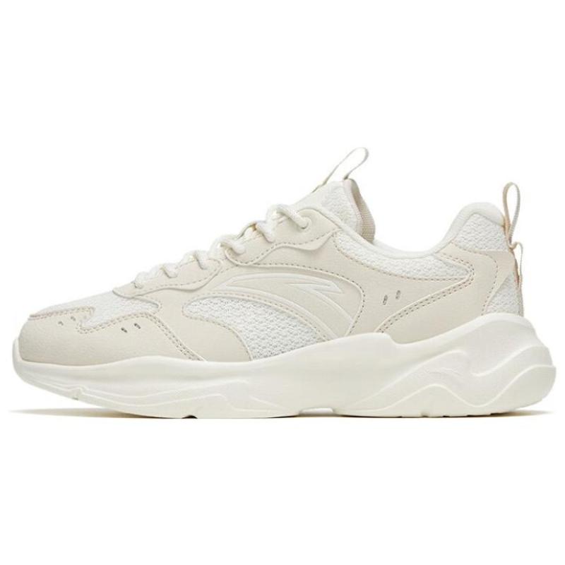 

Anta Cushioning, Slip Resistant, Abrasion Resistant, Rebound Low top Sports Casual Shoes Women s White Gray Sneakers 922328815-2 35.5