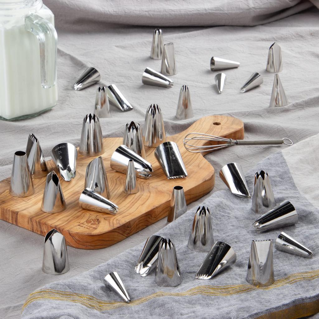 Endo Shoji Commercial-Grade Flower-Shaped No. 6 6-Cut Nozzle, 18-8 Stainless Steel, Made in Japan, WKT31066