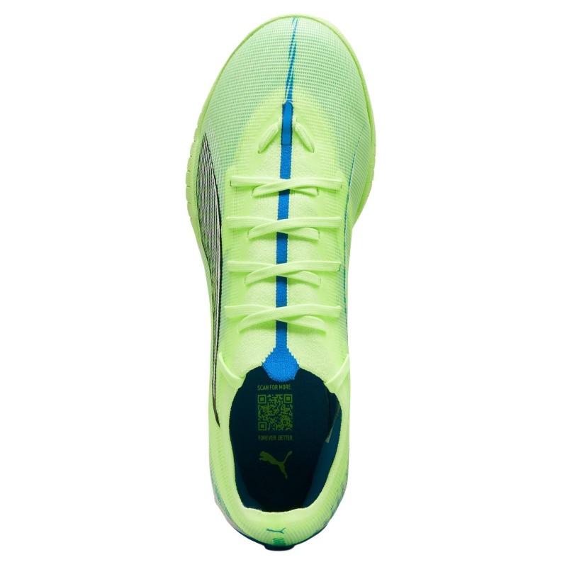 PUMA Ultra 5 Match Unisex Football Shoes Green Comfortable Wear Resistant 107892-03