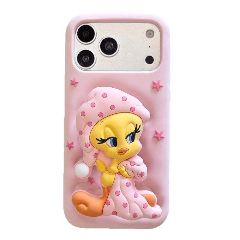 Phone Case IPhone 18 Pro Max 17 16 15 Cute Fun Style Stand Holder