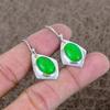 Copper Green Turquoise Gemstone 925 Sterling Silver Jewelry Earring 1.50" KKG-660