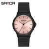 Sanda Fashionable Waterproof Quartz Watch for Students - Ideal for School, Parties, and Exams