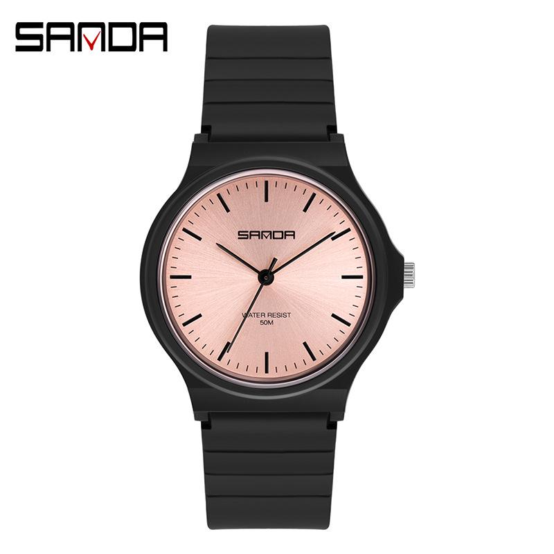 Sanda Student Waterproof Quartz Sport Watch