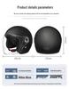 3C Certified Unisex Electric Vehicle Helmet for Autumn/Winter – Anti-Cold, Lightweight.