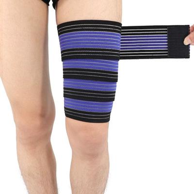 Support Comfortable Sport Protection Bandage Thigh Sleeve Calf Elastic Bandage Bike Leg Warmers