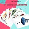 A4 Quilling Papier Kunst Basis - Dik Karton voor Lijntekeningen & Quilling Patronen