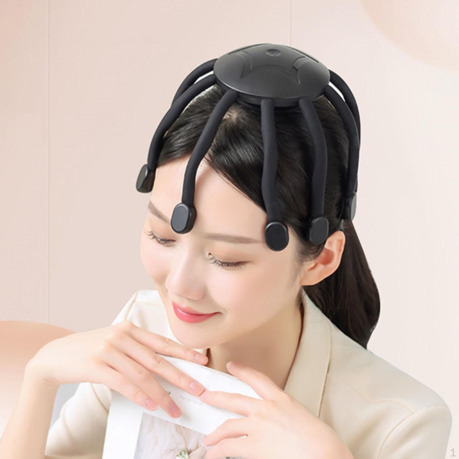 

Электрический массажер для головы Массажные когти Степень релаксации Праздничный подарок Octopus Deep чёрный