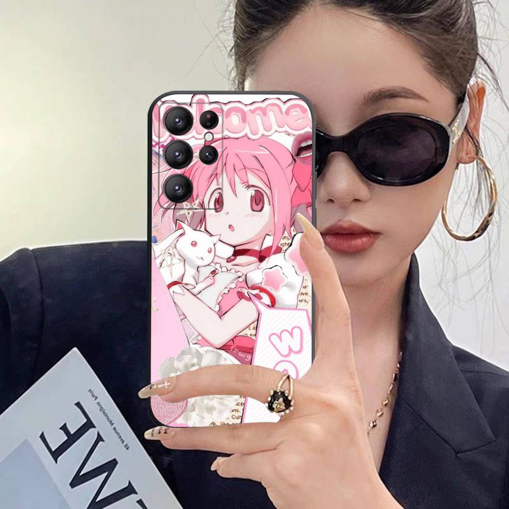 Beliebte Anime-Mädchen Hülle Für Samsung Galaxy Hülle S25 S23 S22 S21 S30 S20 S10 Ultra Plus FE TPU Weiche Hülle
