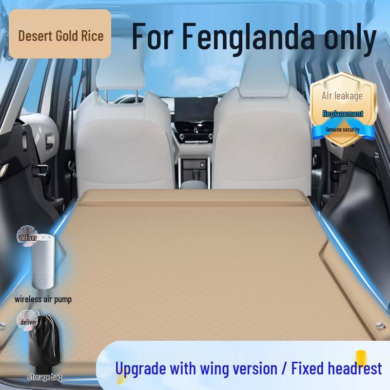 Toyota Frontlander Inflatable Car Mattress & Folding Sleeping Pad for Trunk