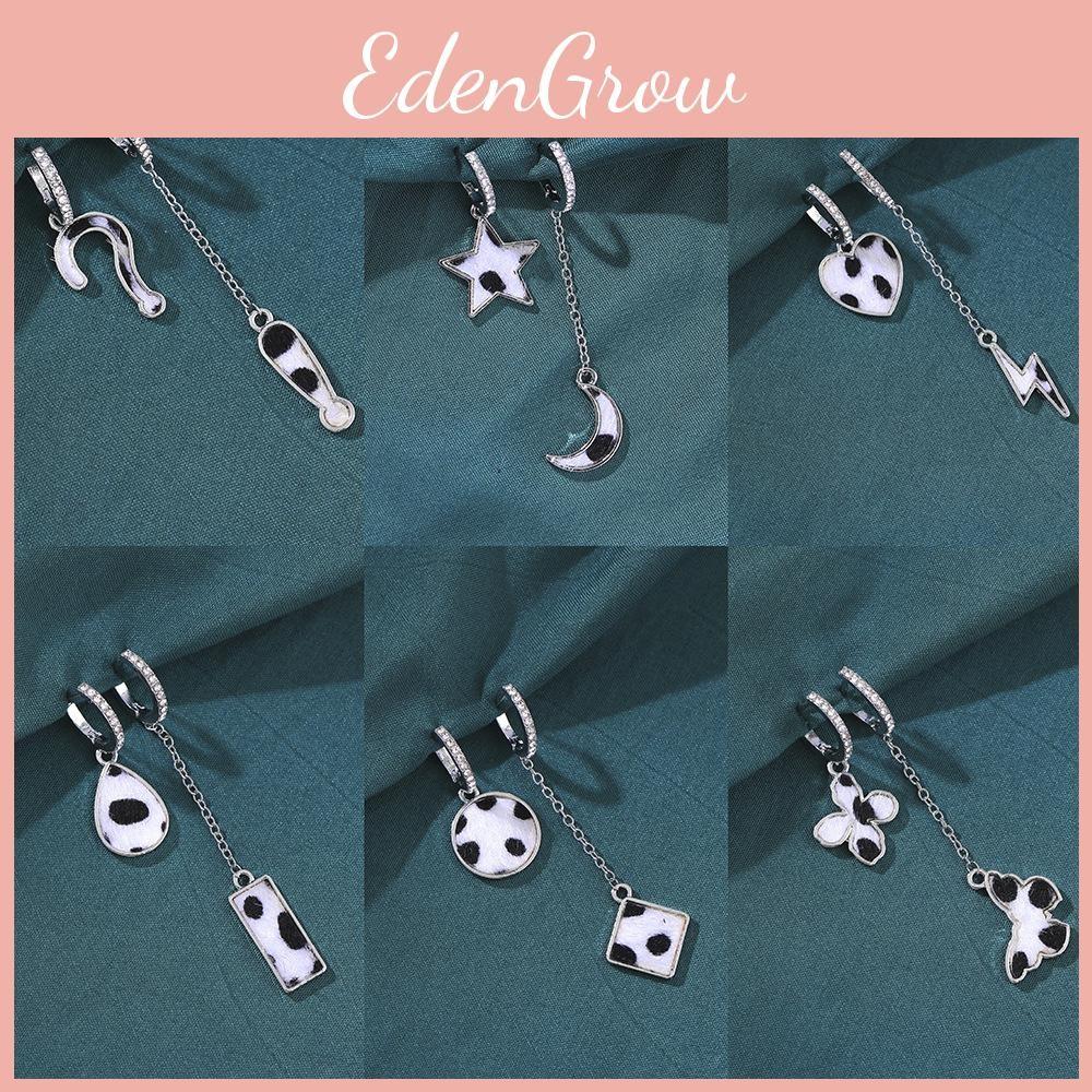 Elegant Geometric Alloy Earrings Milk Pattern Silverplated Fashion Street