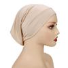 Cotton Modal Inner Hijab Undercap Muslim Turban Islam Underscarf Hijab Bonnet Soft Stretch HIjabs Tube Cap Turbante Mujer Hat