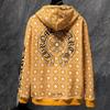 CHROME HEARTS Spring and Autumn Plus Size Horseshoe Dark Pattern Logo Zipper Hoodie Classic Style Logo Hoodie, Suitable for Couples to Wear