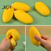 Simulated Corn Decompression Toy 1/2/3Pcs Stress Relief Fake Squeeze Anxiety Home Office Soft Stretchy Fidget Party Favors Portable Ball