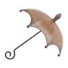 Unique Rustic Design Brown Bird Feeder with Hanging Device for Garden Use