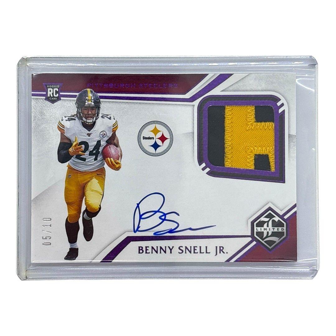 Used PANINI NFL Card LIMITED BENNY SNELL JR. PITTSBURGH STEELERS 05/10 #133 Free Shipping Used IT1