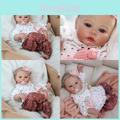 Reborn Baby Doll 46cm Silicone Material With Detailed Paintwork For Kids And Enthusiasts