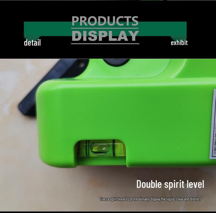 High Precision Infrared Multi-functional Laser Level 90° Right Angle Ruler