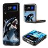 Facts About Killer Whales Phone Case For Samsung Z Flip 7 6 5G Galaxy Z Flip4 Z Flip5 Z Flip3 Coque Black Hard PC Shell Protecti