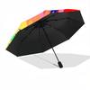 1pc Tie-Dye Patterns Automatic Open/Close Umbrella Compact Folding Umbrella, All-Season Portable Umbrella for Women/Men F1124334