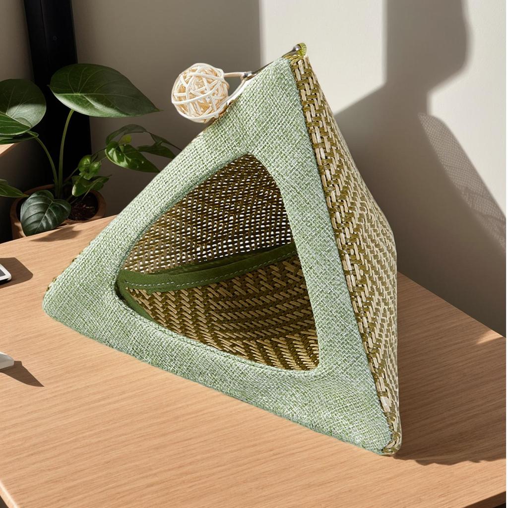 Bird Bed Hangable Parrot Hideaway Decorative Lovebird Sleeping Hideaway Breathable Cooling Nest for Cockatiel Macaw Parakeet