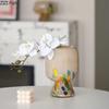 Creative Painted Glass Vase Mushroom Shaped Floral Vases Table Decoration Flowers Arrangement Plant Pots Room Aesthetic Decor