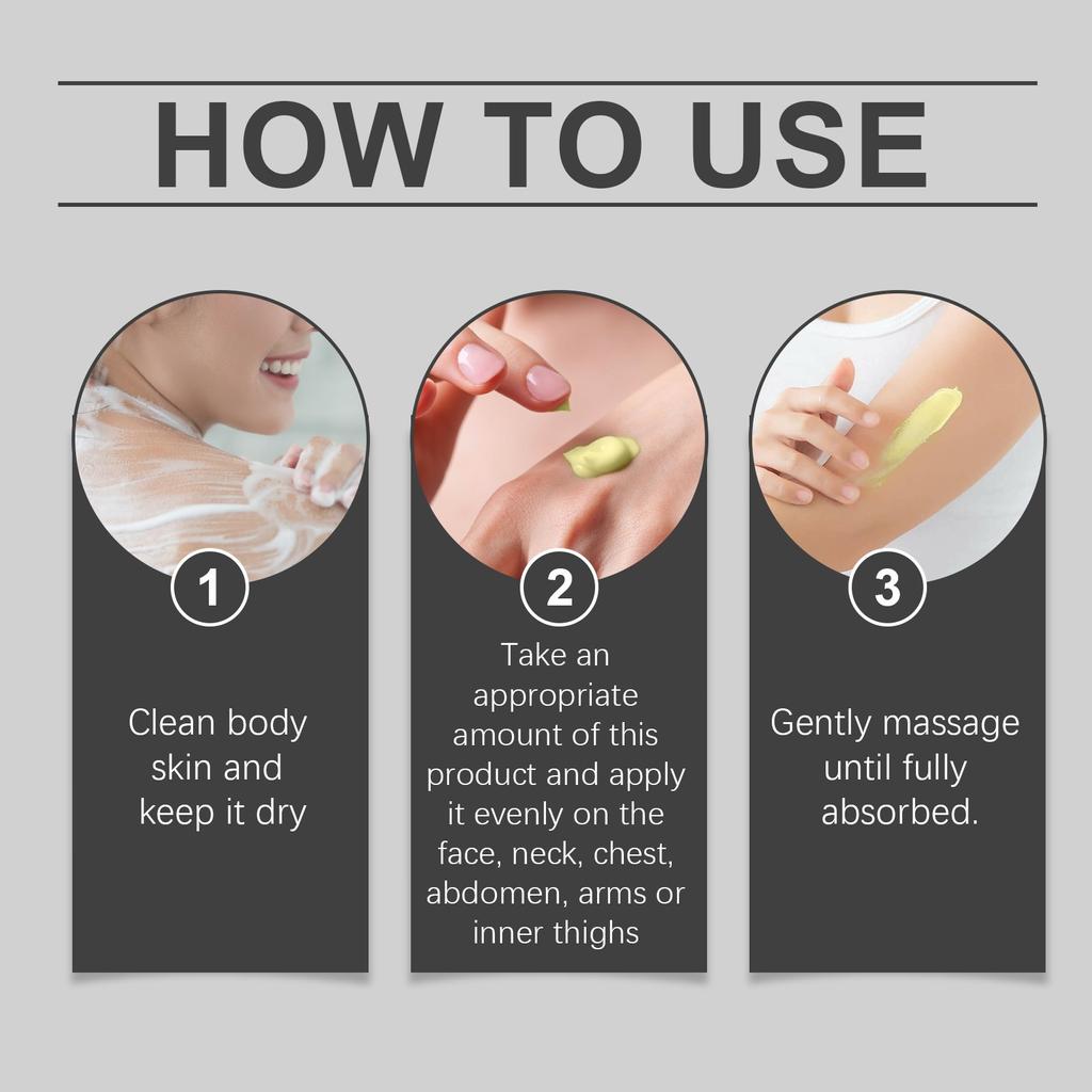 Yam Cream, Women's Nourishing Cream Skin Moisturizing Hydrating Massage Balancing Body Care Cream