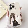 For Realme C61 Case RealmeC63 RMX3939 Luxury Candy Painted Cover Soft Silicone Case For Realme C63 C 61 Narzo N63 RealmeC61 Bags