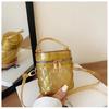 2025 Kids' Jelly Mini Cylinder Crossbody Bag – Cute, Stylish Small Handbag for Makeup & Accessories