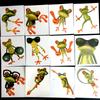Universal Motorcycle Sticker Scratch Sticker Fuel Tank Sticker Motorbike Waterproof Frog Decoration Sticker Decal Accessories