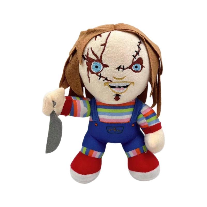Halloween Plush Clown, Ghost Chucky Plush Doll