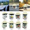 Adorable Easter Car Pendant with Removable Hat - Perfect for Shelf and Desktop Decor