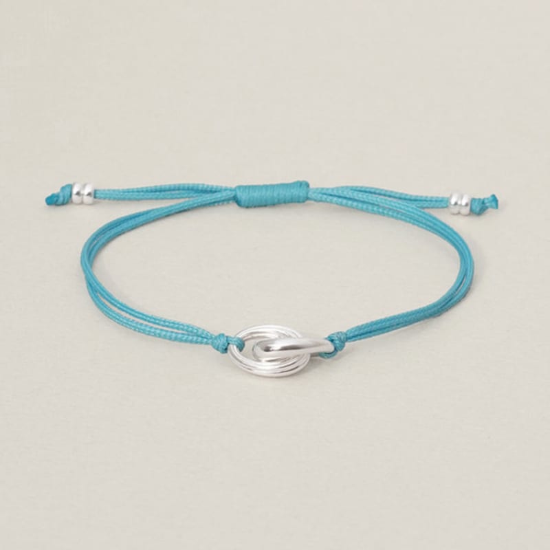 

MaggieKim THE SAMADHI CORD BRACELET (New Breath) SILVER